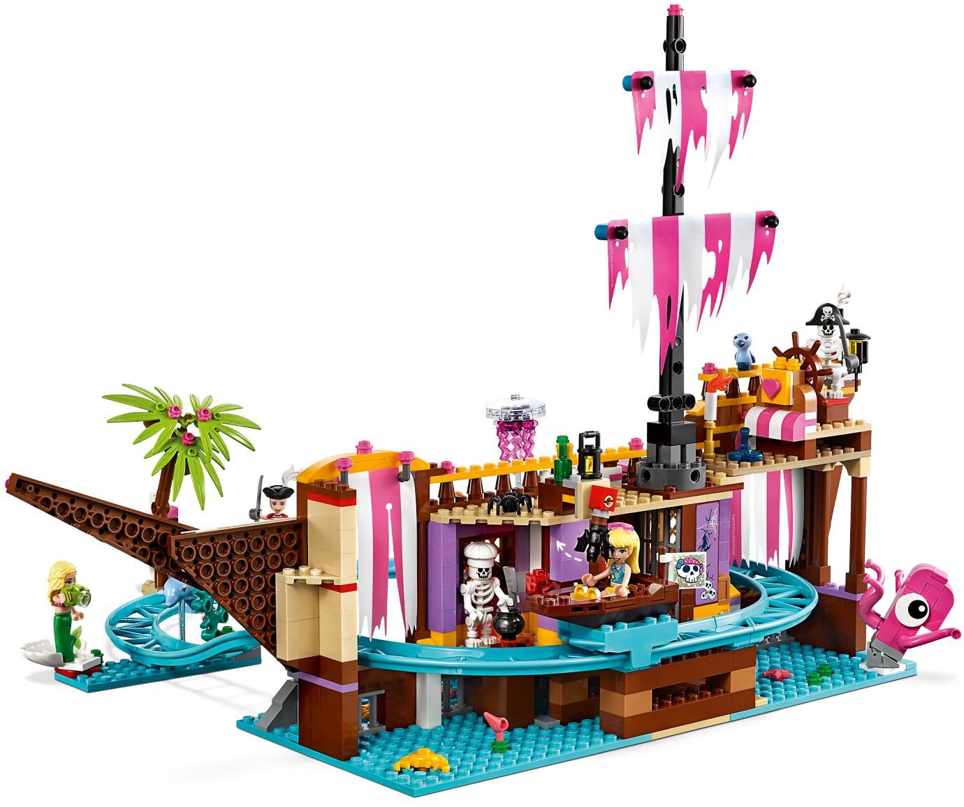 LEGO 41375 Heartlake City Amusement Pier Building Set - Creative Play for Kids Ages 6+, Perfect for Birthday Gifts & Family Fun Activities