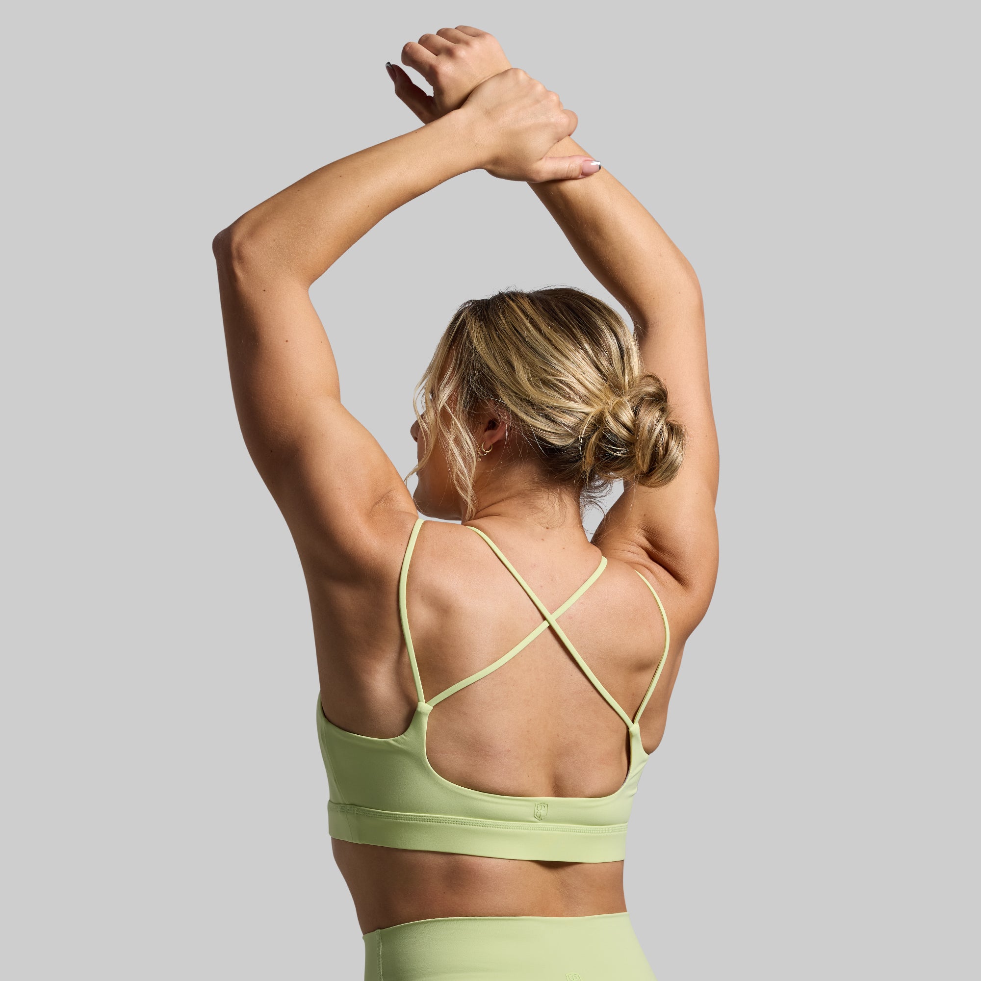 Exhale High Support Sports Bra for Women - Glow in The Dark, Breathable & Moisture Wicking Workout Top for Running, Yoga & Gym - Perfect for Nighttime Jogging & Low Light Fitness Activities