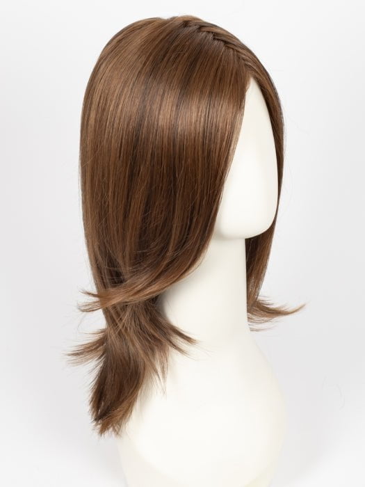 Drew Synthetic Lace Front Wig with Mono Top - Natural Looking Human Hair Wig for Women | Perfect for Cosplay, Daily Wear & Special Occasions