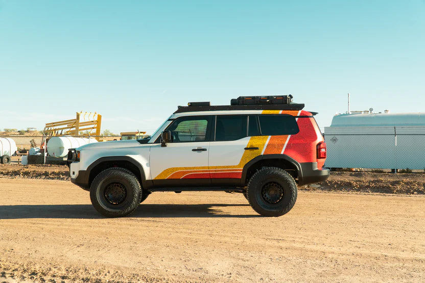 Rago Fabrication Heavy-Duty Roof Rack for 2024+ Toyota Land Cruiser 250 & Lexus GX 550 - Perfect for Off-Road Adventures, Camping Gear, and Outdoor Equipment Storage