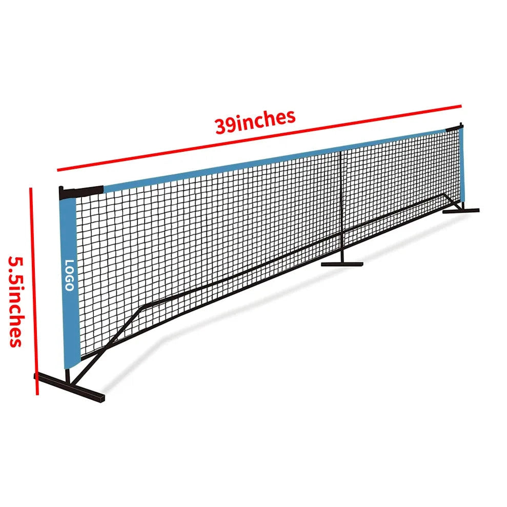 Hitman45 Portable Pickleball Net - Professional Grade for Outdoor & Indoor Play - Perfect for Backyard, Court, and Gym Use