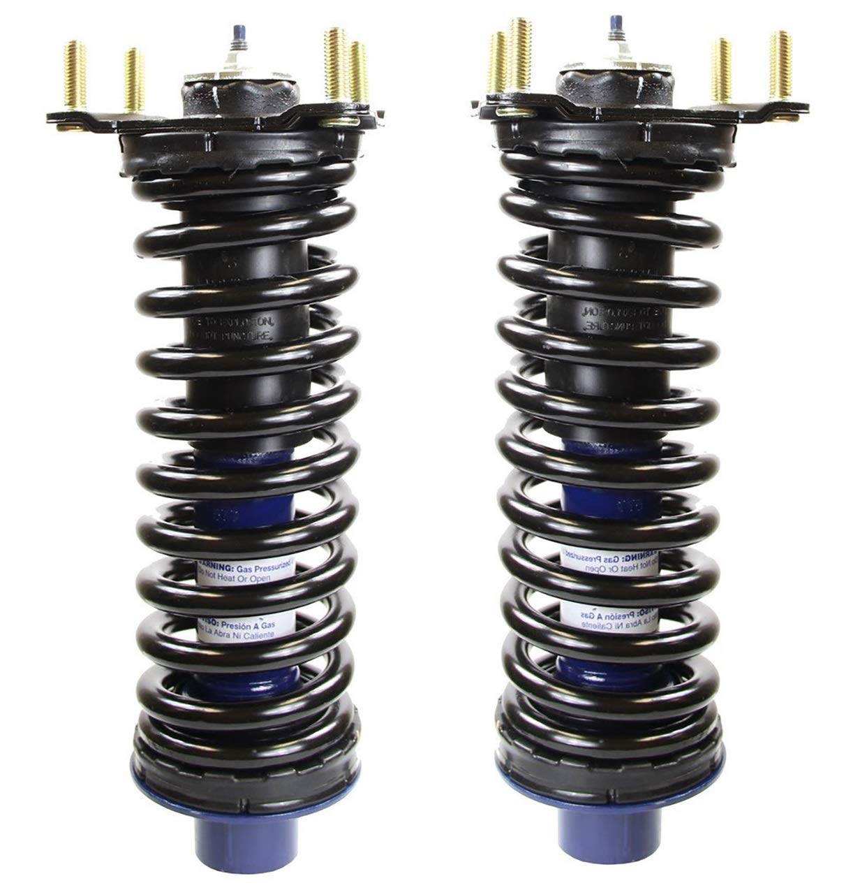 2-Piece Front Monroe Strut and Coil Spring Kit for 2002-2012 Jeep Liberty - Perfect for Off-Roading & Smooth Ride Replacement