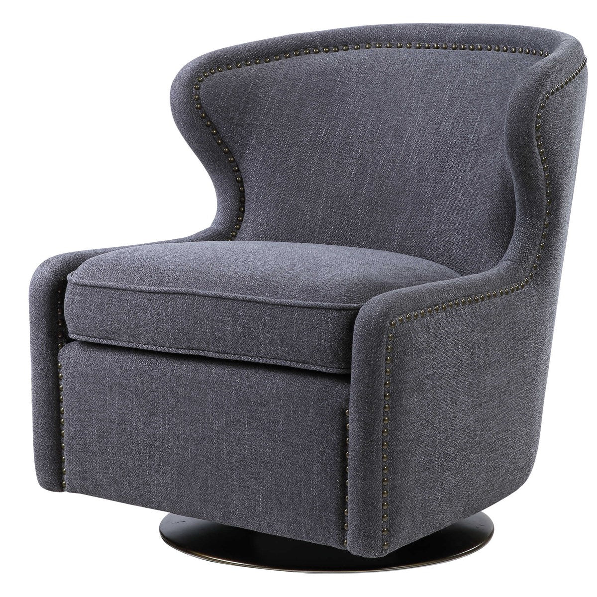Biscay Swivel Chair - 360 Degree Rotating Modern Office Chair with Ergonomic Design for Home & Workspace - Perfect for Desk Work, Gaming, and Relaxation