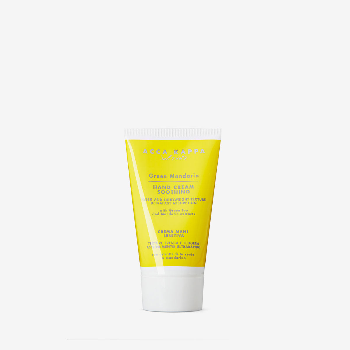 Organic Green Mandarin Hand Cream for Dry Skin - Hydrating & Nourishing Moisturizer with Vitamin E - Perfect for Winter Care, Office Use & Travel Essentials