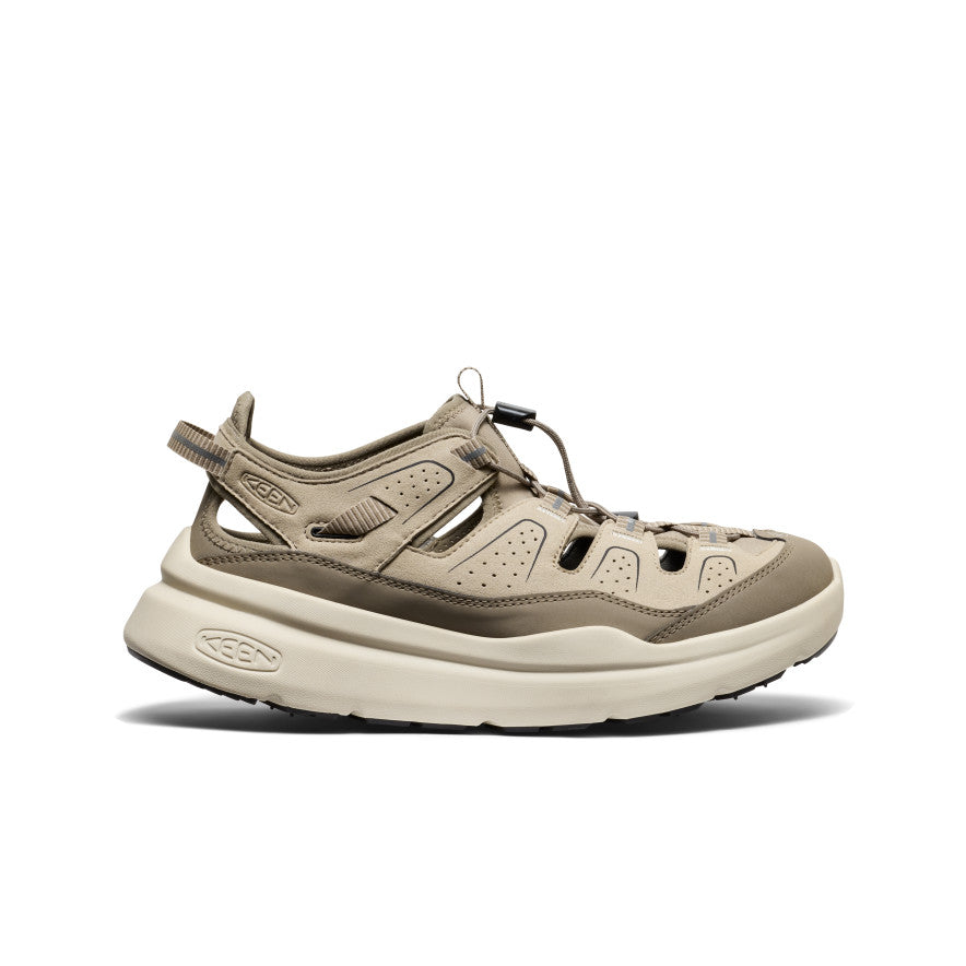 Men's WK450 Comfortable Walking Sandals - Lightweight & Supportive for Outdoor Activities - Plaza Taupe/Black - Perfect for Hiking, Travel & Casual Wear