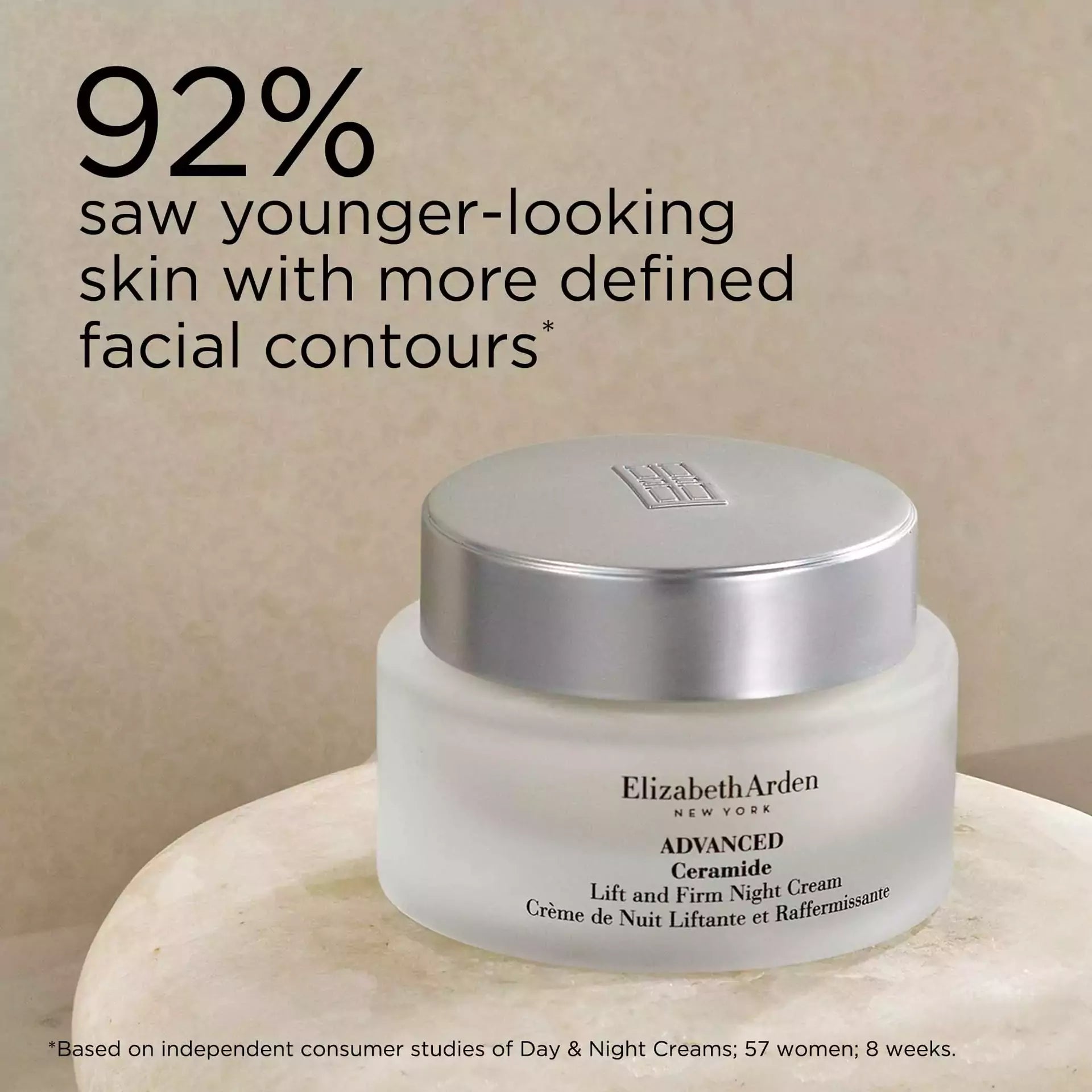 Advanced Ceramide Lift & Firm Day SPF + Night Cream Set - Anti-Aging Skincare Duo for Wrinkles & Dry Skin | Daytime Protection & Overnight Repair