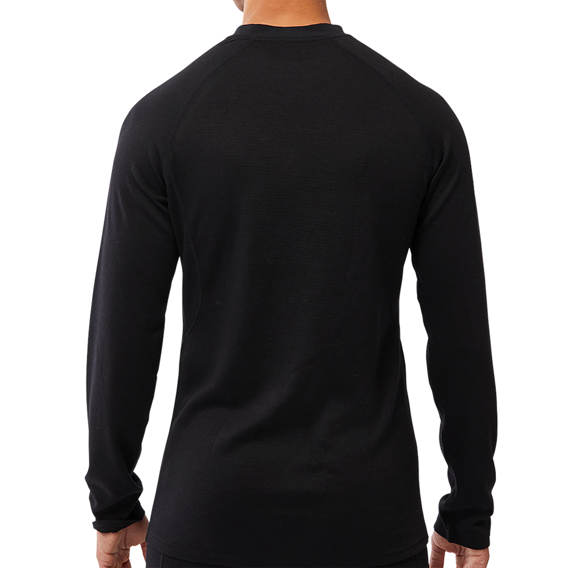 Kombi MerinoMIX PRO Crew Men's Thermal Base Layer - Warm Wool Blend Long Sleeve Shirt for Hiking, Skiing & Winter Outdoor Activities