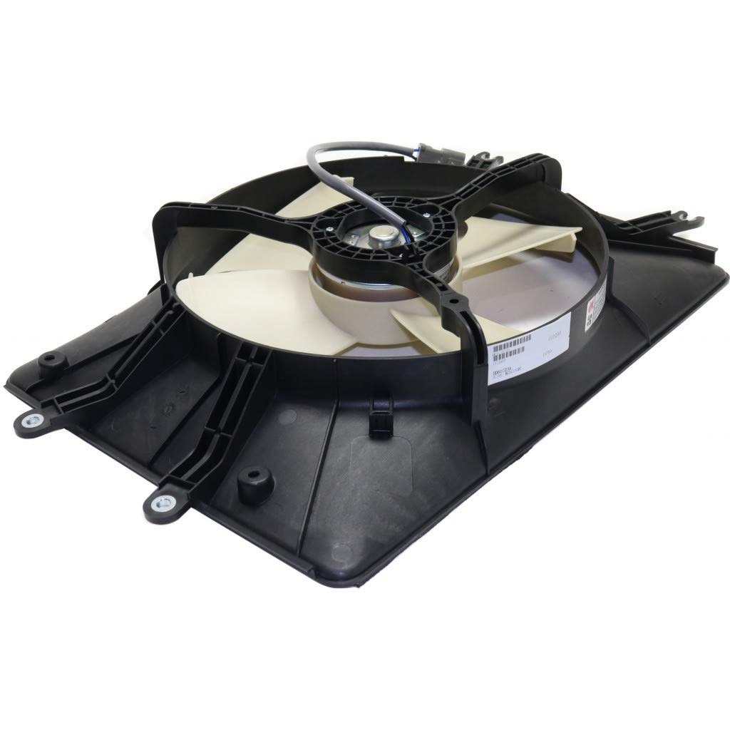 2003-2004 Honda Pilot Cooling Fan Assembly & A/C Condenser Replacement - OEM HO3113120 38615-PGK-A00 | Perfect for Engine Cooling System Repair & Maintenance