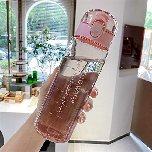 780ml Insulated Sports Water Bottle with Straw - BPA Free, Leak Proof, Portable for Gym, Hiking, Cycling & Camping - Pink (Ideal for Outdoor Activities, Workouts & Travel)
