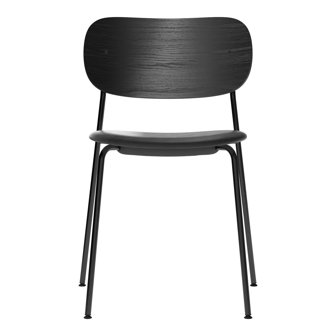 Stackable Upholstered Dining Chairs - Modern Comfort for Home, Office & Restaurant Use