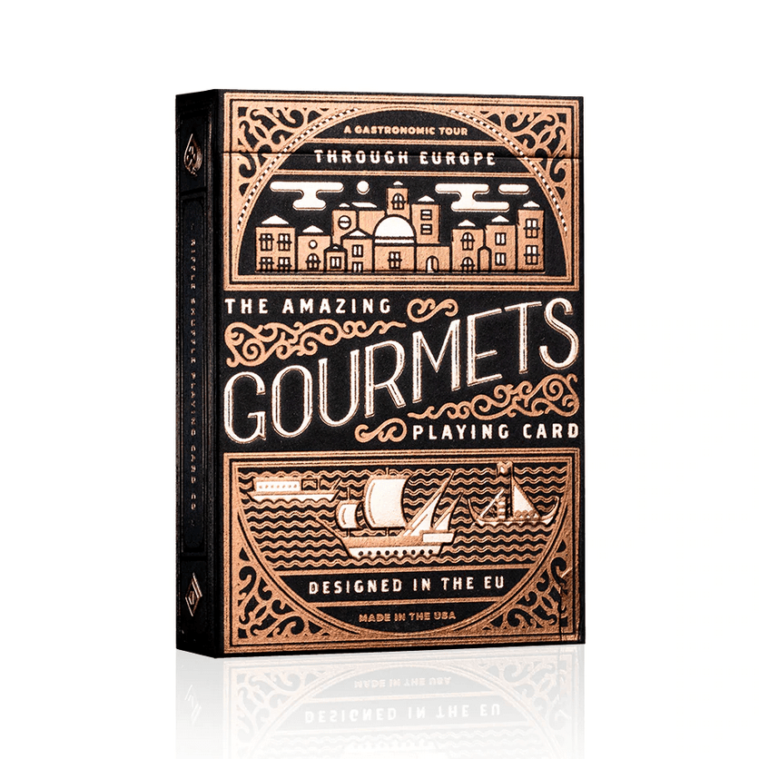 Premium Gourmet Playing Cards - Elegant Design for Poker, Blackjack & Game Nights - Perfect for Parties, Gifts & Casino Themed Events