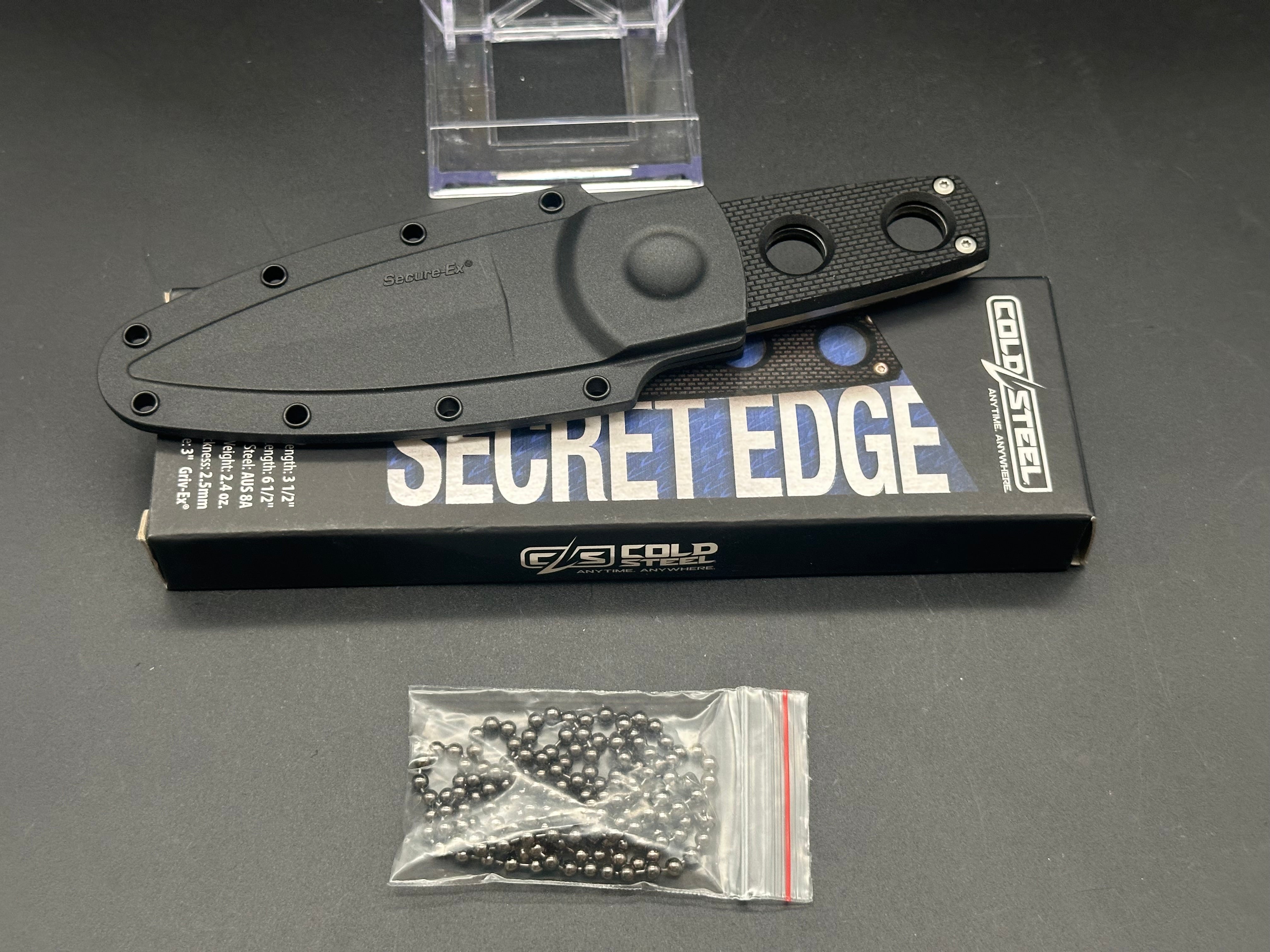 Cold Steel Secret Edge Fixed Blade Knife - 3.5