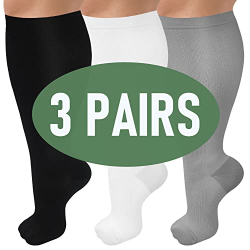 025-3 Pack Black/White/Gray