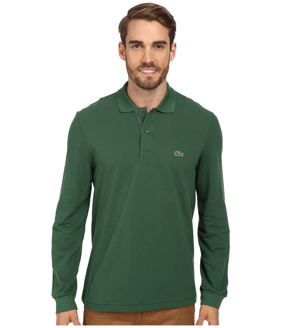 Lacoste Men's Classic Long Sleeve Pique Polo Shirt - Comfortable Cotton Casual Wear for Golf, Office & Everyday Outfits