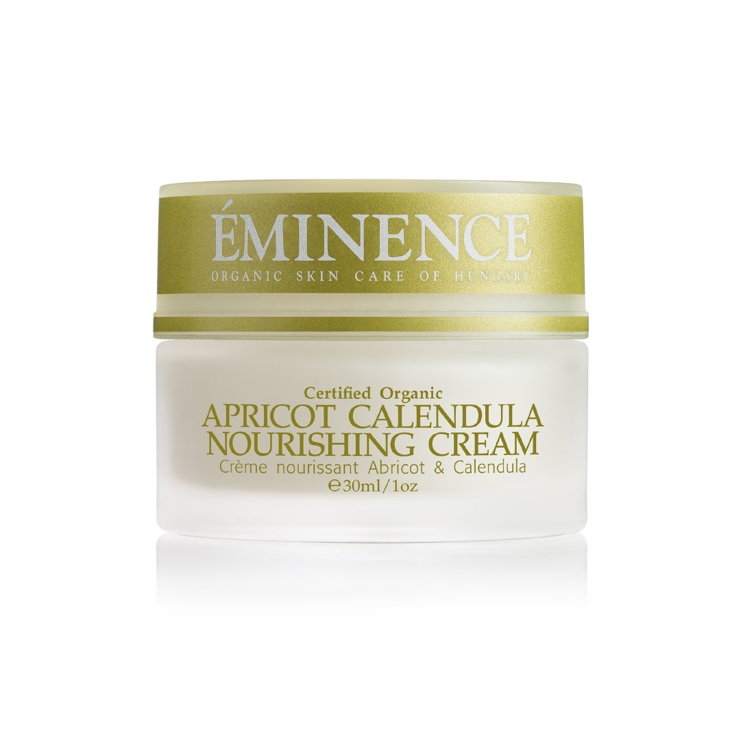 Eminence Organics Apricot Calendula Nourishing Cream - Hydrating Face Moisturizer for Dry & Sensitive Skin | Vegan Skincare for Daily Use & Night Routine