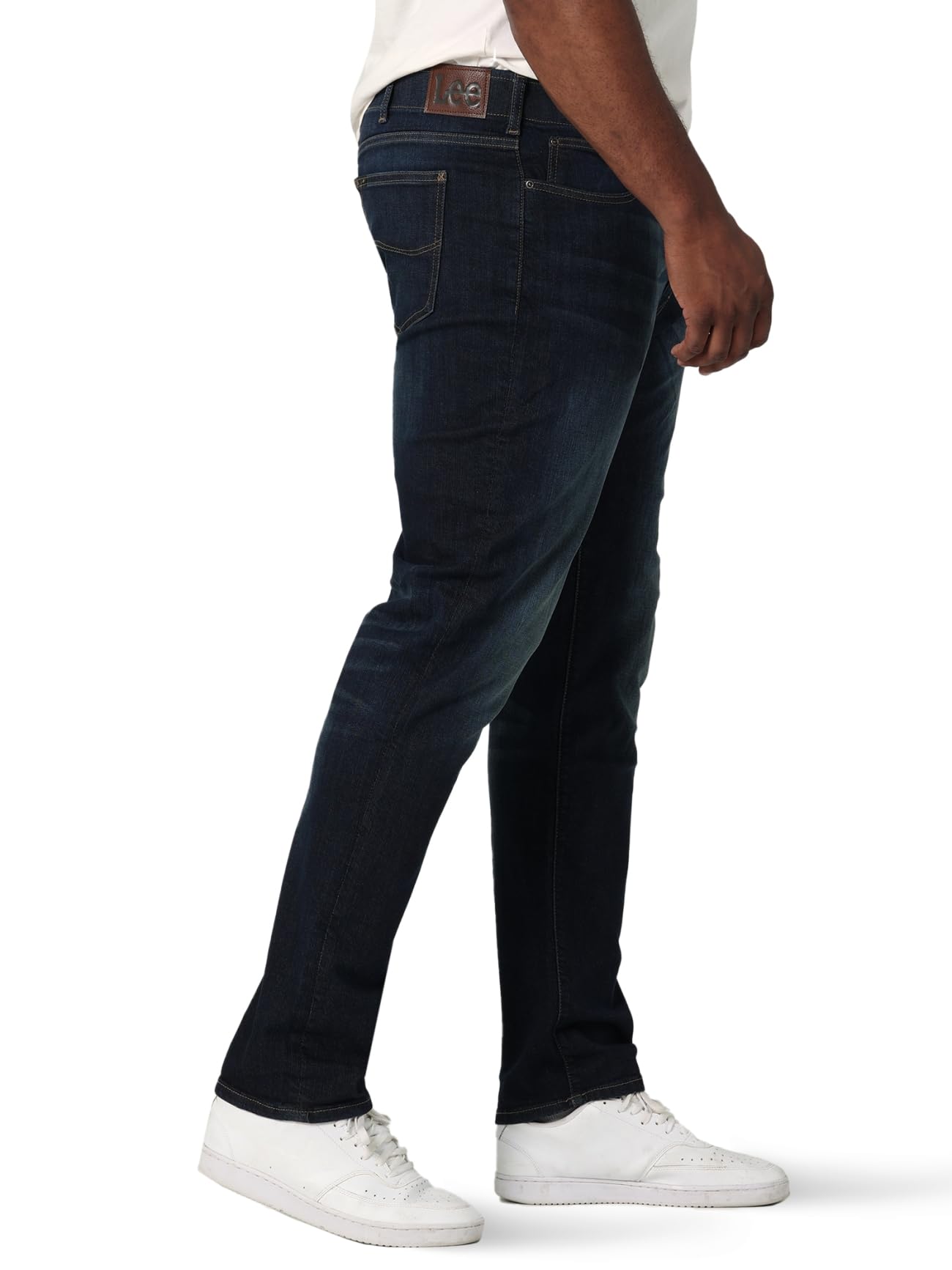 Lee Men's Big & Tall Extreme Motion Athletic Taper Jean - Stretch Denim Pants for Comfort & Mobility | Perfect for Work, Casual Wear & Outdoor Activities
