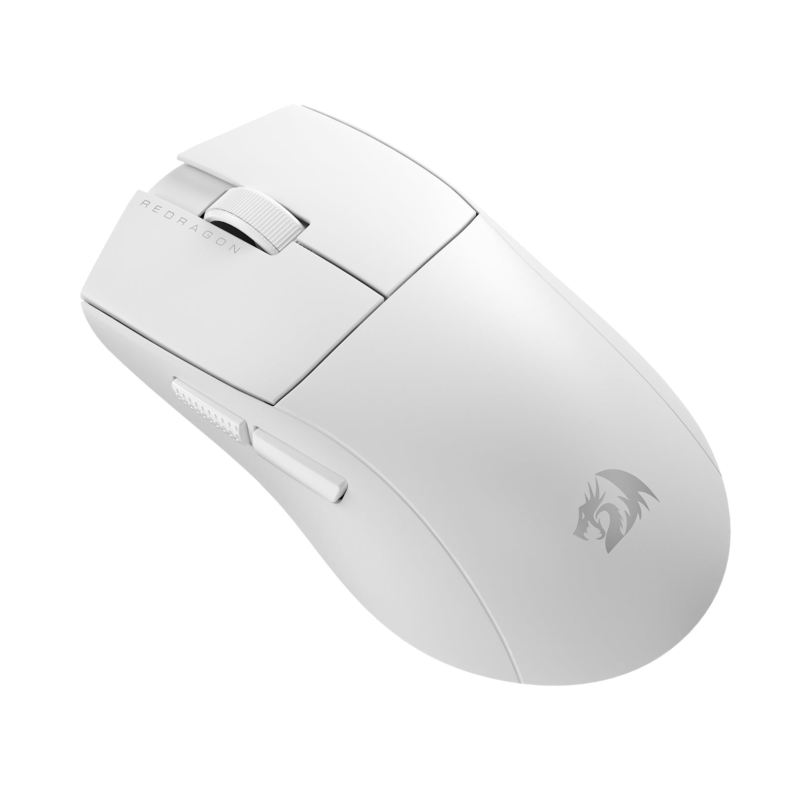 Redragon King Pro M916 Gaming Mouse - 4K Hz Polling Rate, Ergonomic Design, RGB Lighting - Perfect for FPS, MOBA & Esports Gaming (White)