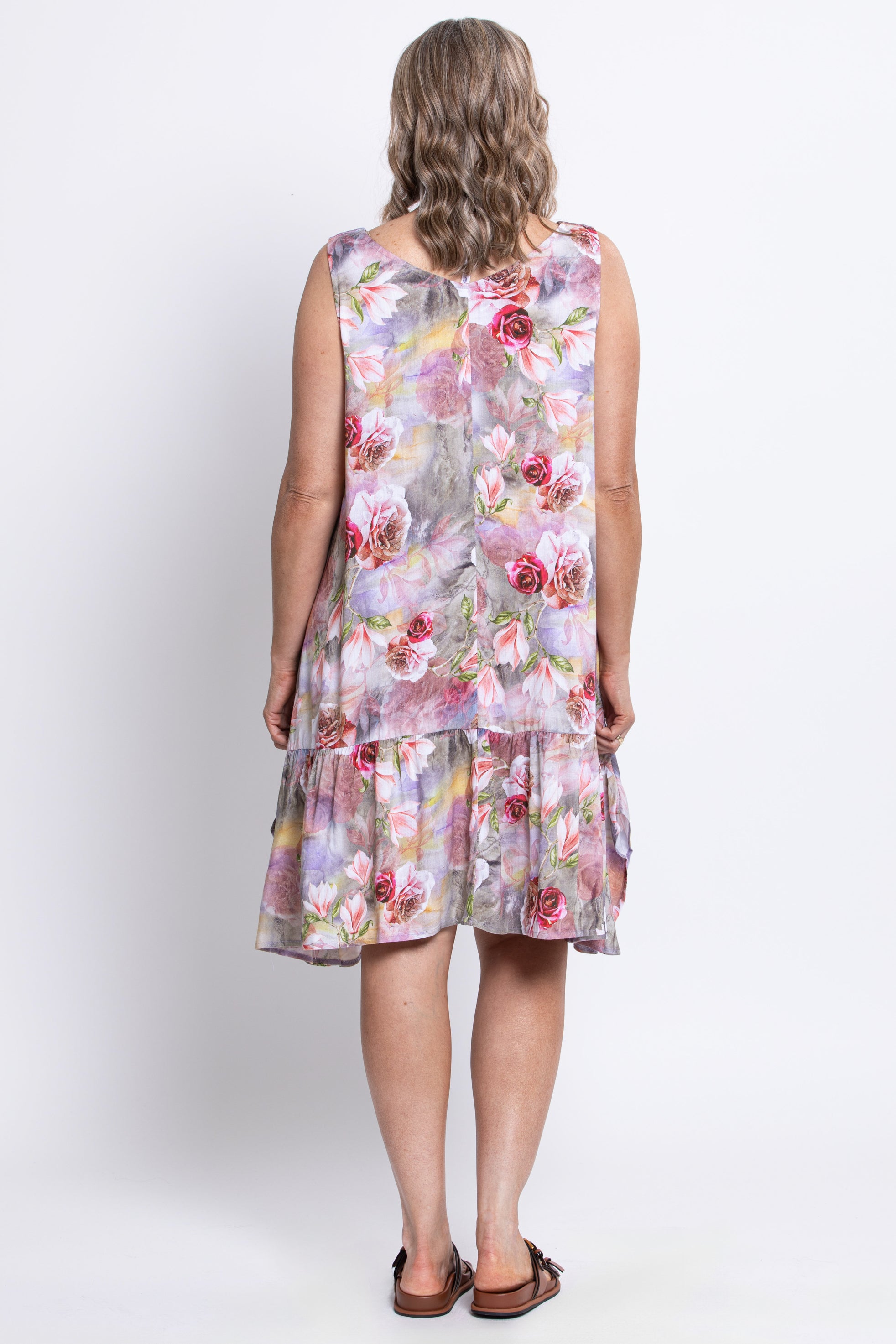 Gia Dress - Norwich Style Linen Bamboo Blend Summer Dress | Perfect for Beach Vacations, Casual Outings & Boho Chic Fashion
