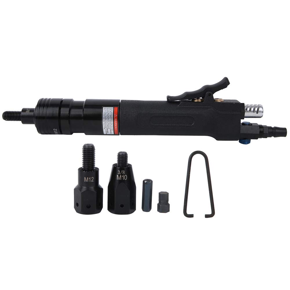 Tgoon Pneumatic Rivet Nut Gun - Self-Locking Design, High Accuracy, Long Service Life, Automatic Air Riveter for M10/M12, 200 RPM, 0.65 MPa Alloy - Ideal for Automotive Repair, Metal Fabrication, and Industrial Assembly
