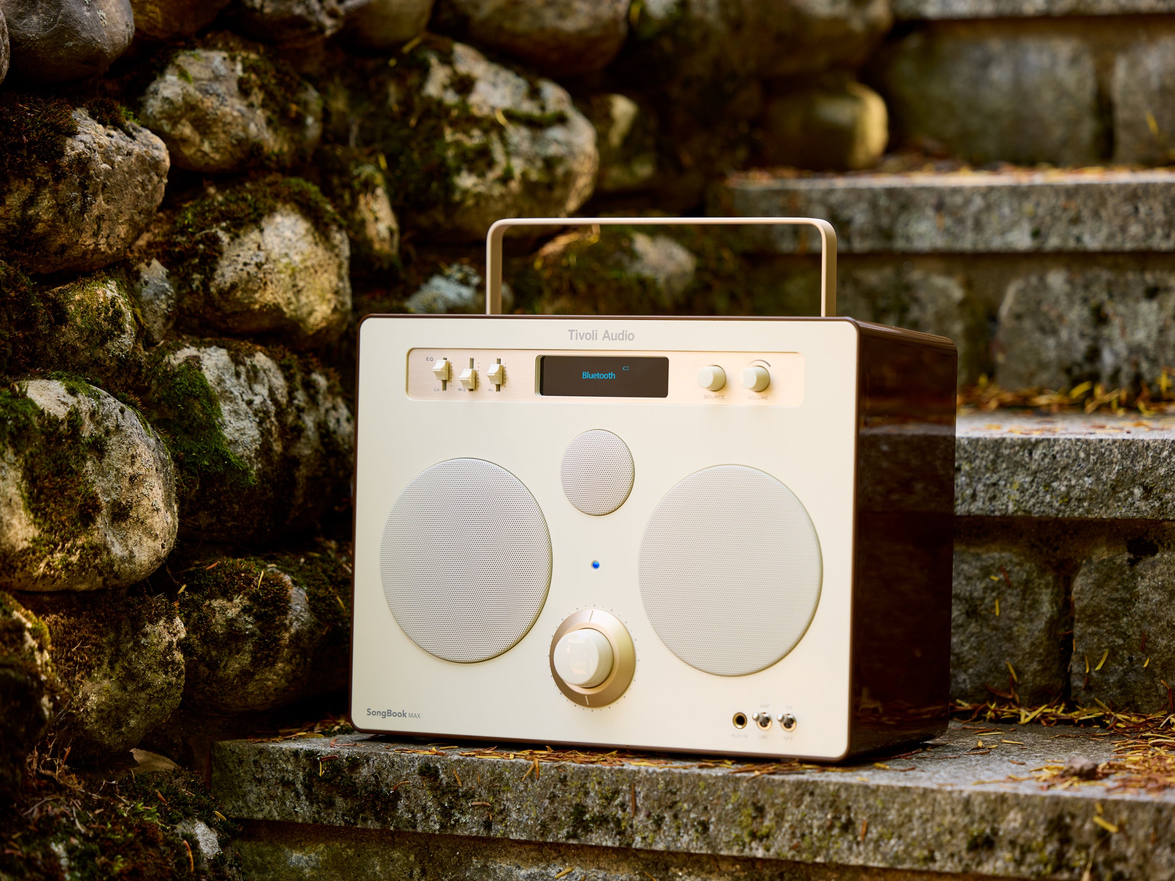 Tivoli Audio SongBook MAX Portable Bluetooth Speaker - High-Quality Wireless Sound for Home, Office & Outdoor Use | Perfect for Travel, Parties & Relaxation