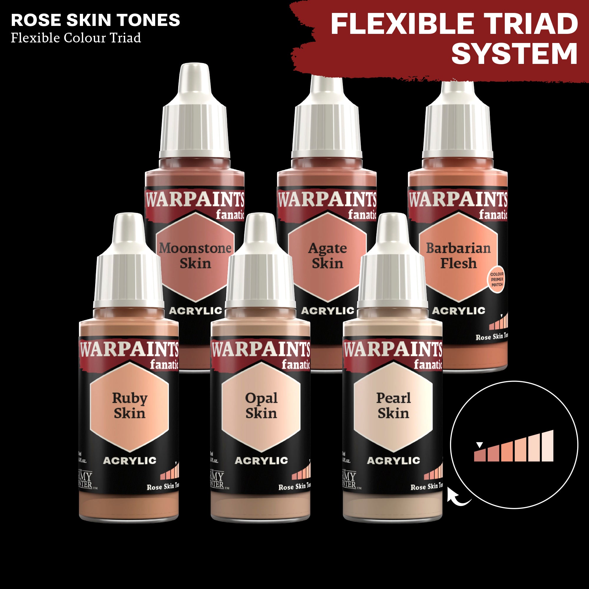 Warpaints Fanatic: Moonstone Skin - High-Quality Fantasy Makeup for Cosplay & Halloween - Perfect for Costume Parties & Theatrical Performances