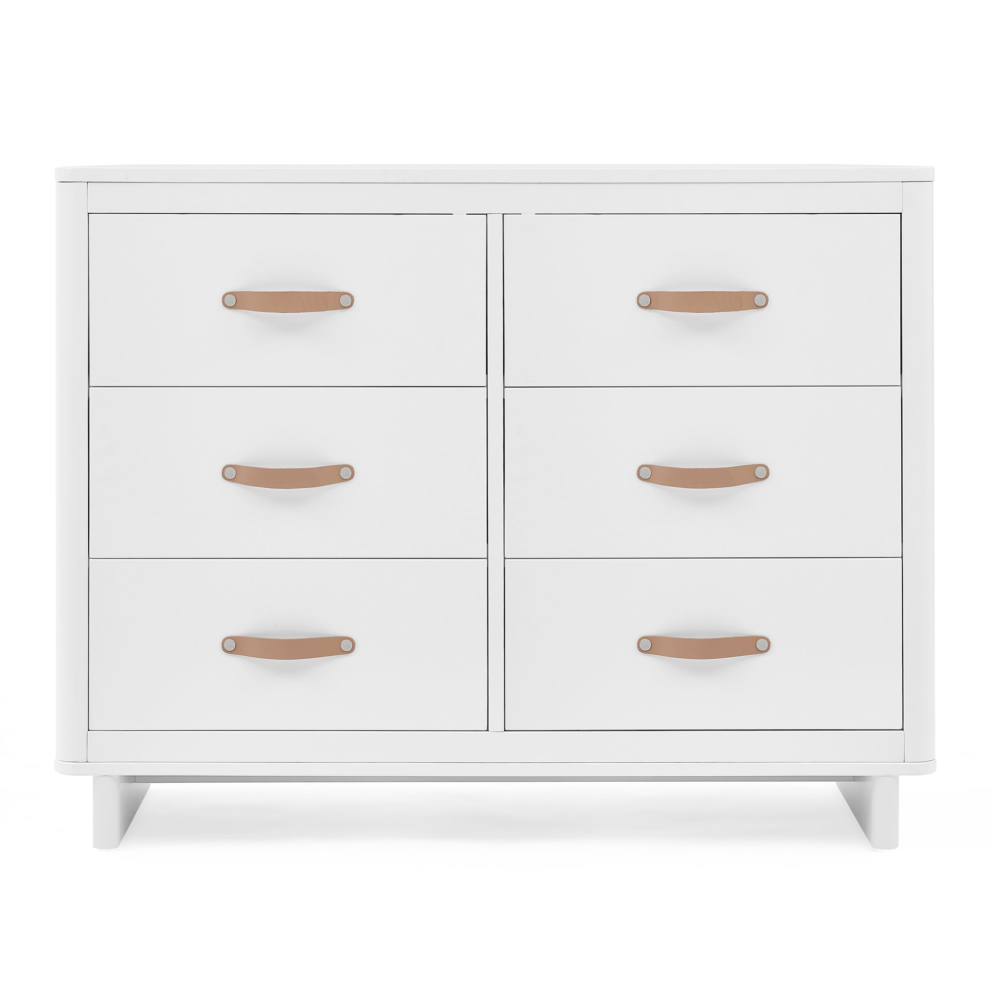 BabyGap Skye 6-Drawer Dresser with Interlocking Drawers - Nursery Storage Solution for Baby Clothes, Diapers & Essentials