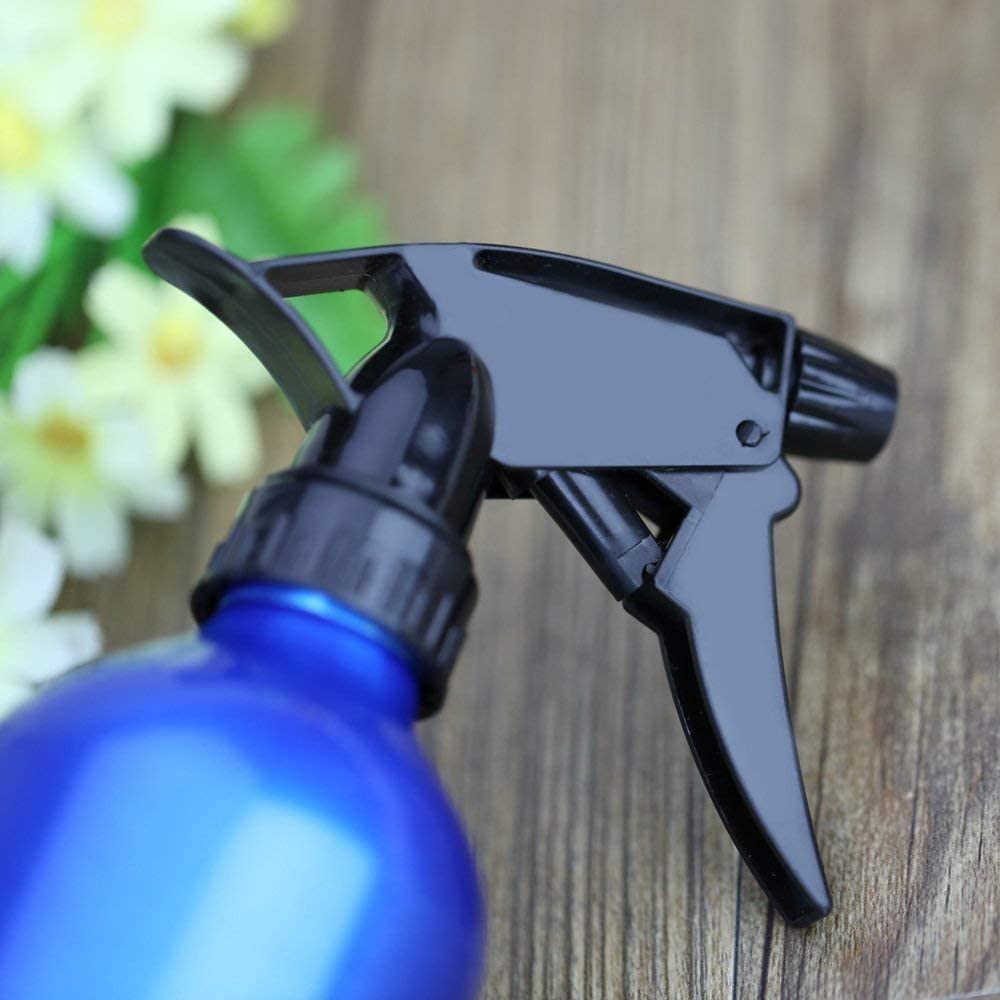 Gra8 Multipurpose Professional Empty Spray Bottle - 250ml Metal Sprayer for Face, Hair & Salon Use - Refillable Water Misting Bottle for Skincare, Hairdressing & Home Cleaning (Multicolor, 1-Pack)