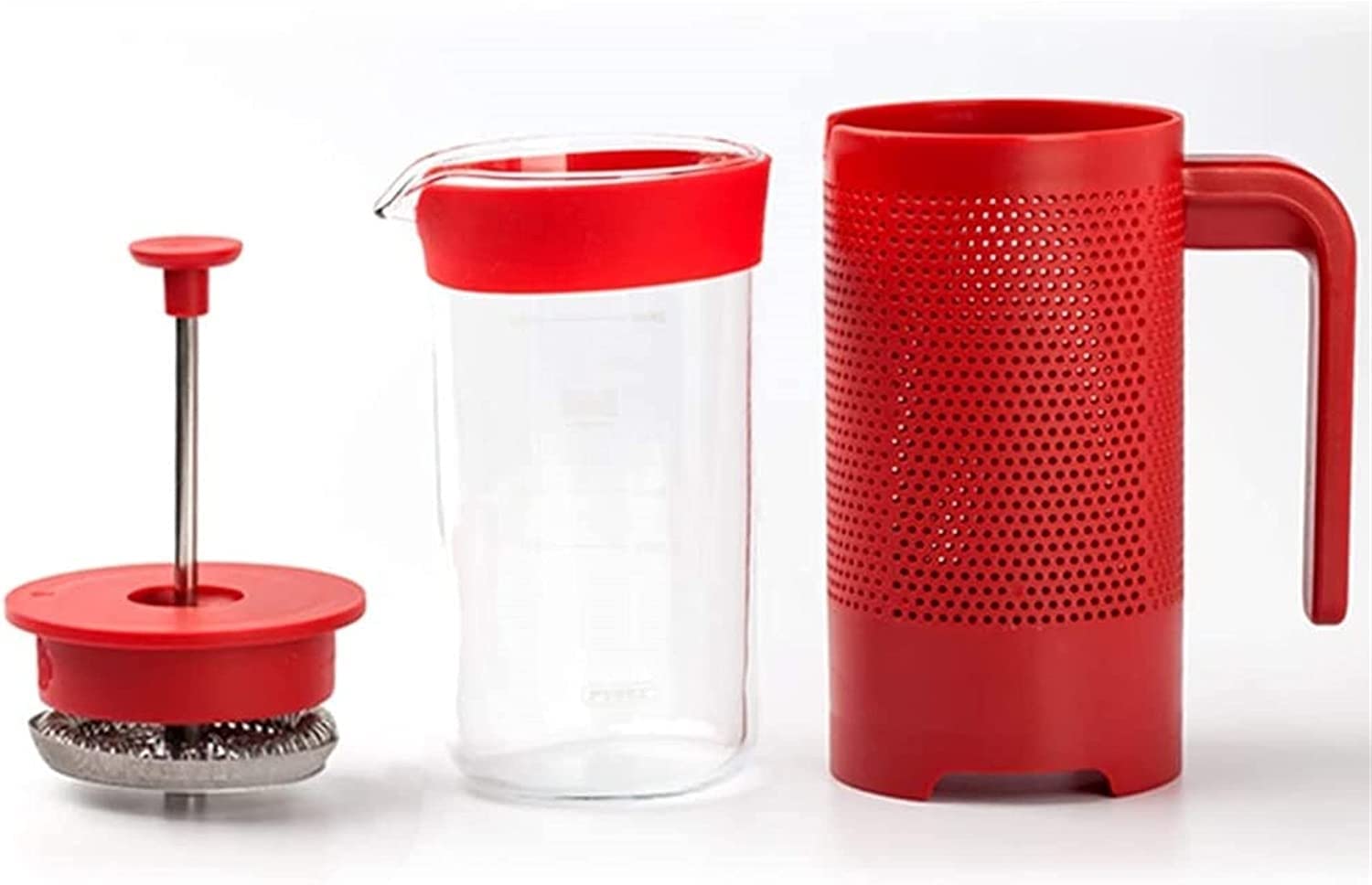 French Press Coffee Maker - 350ml Insulated Brewer for Hot Coffee & Tea at Home