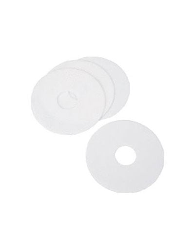 Marlen Plastic Foam Pads 10cm (4 Inch) Diameter - Pack of 10, 31mm (1 1/4 Inch) Thick - Cushioning Pads for Packaging, Shipping, and DIY Projects