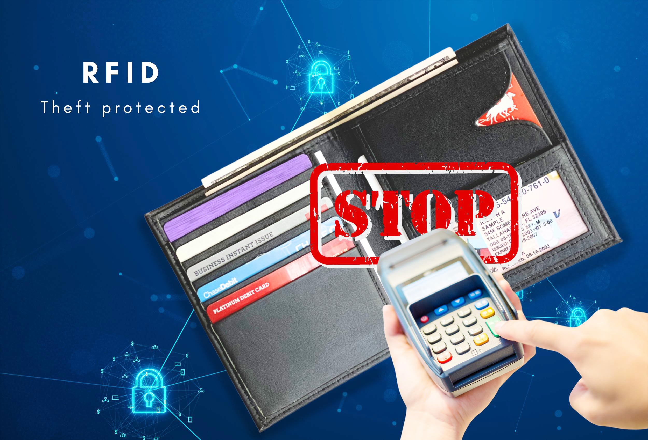 Genuine Leather Bifold Wallet for Men - Slim Credit Card Holder with ID Window | Perfect for Everyday Use, Travel & Business