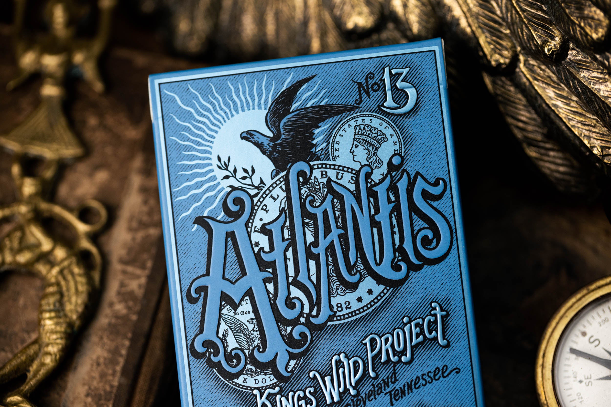 Premium Atlantis Standard Edition Luxury Playing Cards - Elegant Design for Poker, Magic Tricks & Collectors | Perfect for Game Nights, Gifts & Cardistry