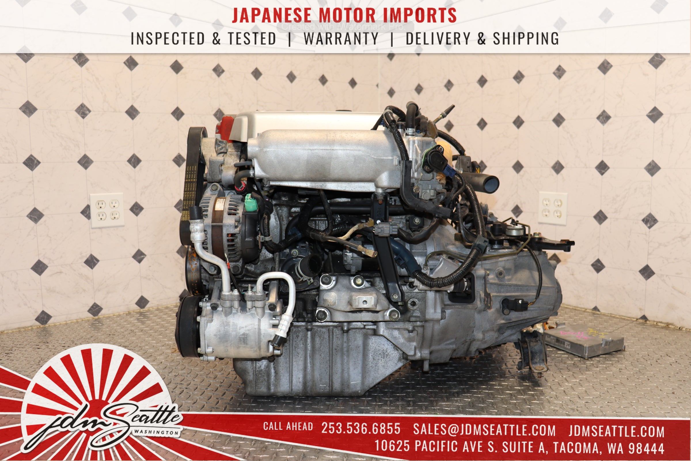 JDM K20A CL7 EURO R iVTEC 2.0L Engine with 6-Speed LSD Manual Transmission - High Performance Swap for Honda Civic, Integra, RSX | Racing & Street Tuning