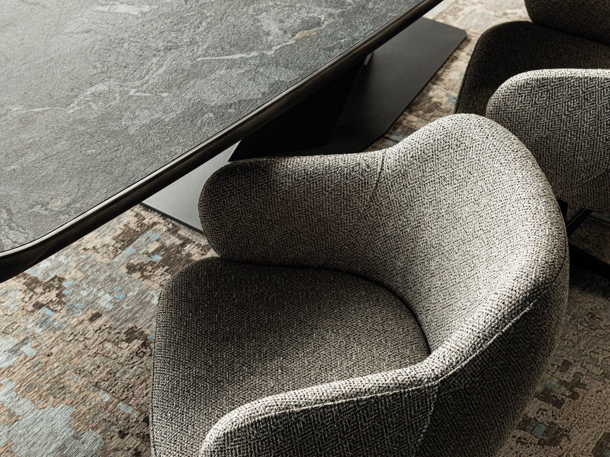 BOMBÈ X Swiveling Chair - 360° Rotating Modern Office Chair with Ergonomic Design for Home & Workspace