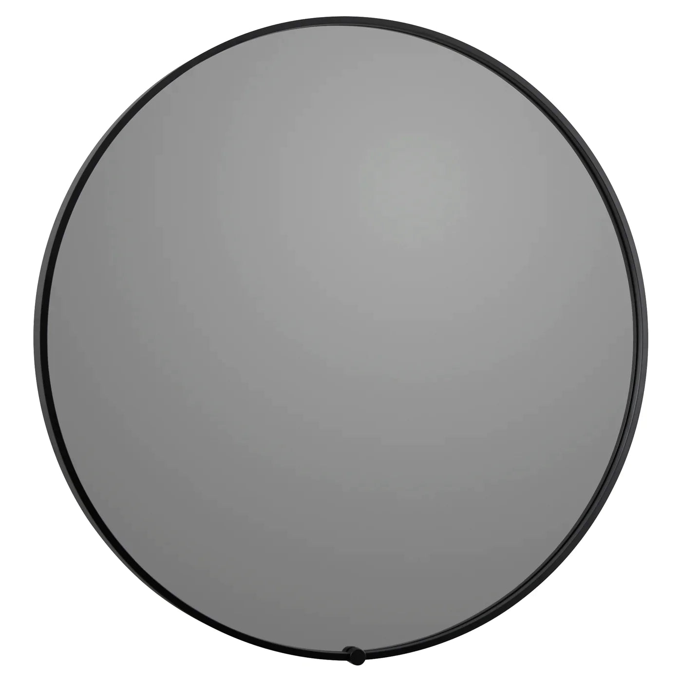 Oxygen AVIOR 3 0201 15 Round Lighted LED Bathroom Mirror 30 Inch Black - Perfect for Vanity, Makeup, and Modern Bathroom Decor