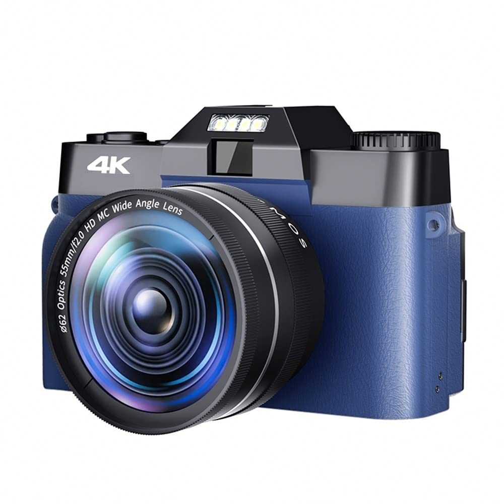 BODORME 48MP 4K Digital Camera with Flip Screen & Wide Lens - Perfect for Vlogging and Travel Photography
