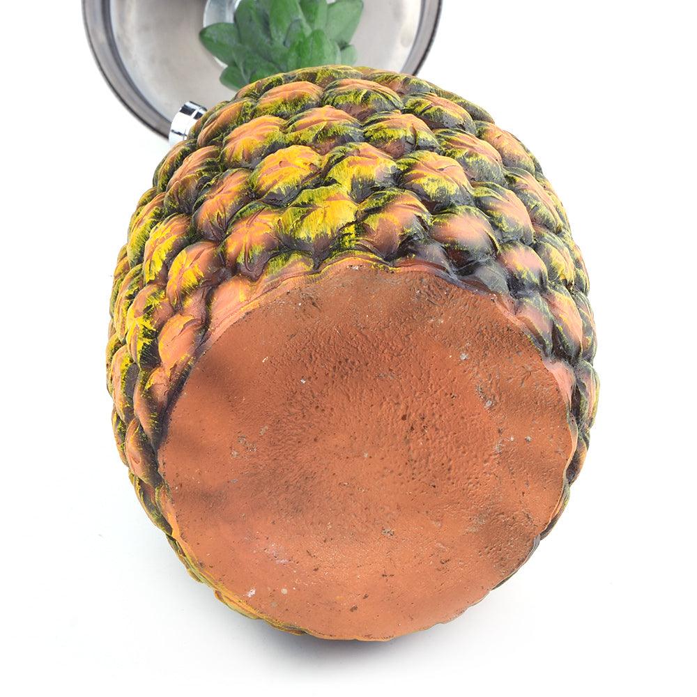 Premium Double Hose Pineapple Hookah Set - Stainless Steel Bowl & Durable Water Pipe with 2 Hoses for Shisha Smoking | Perfect for Parties, Lounges & Home Use