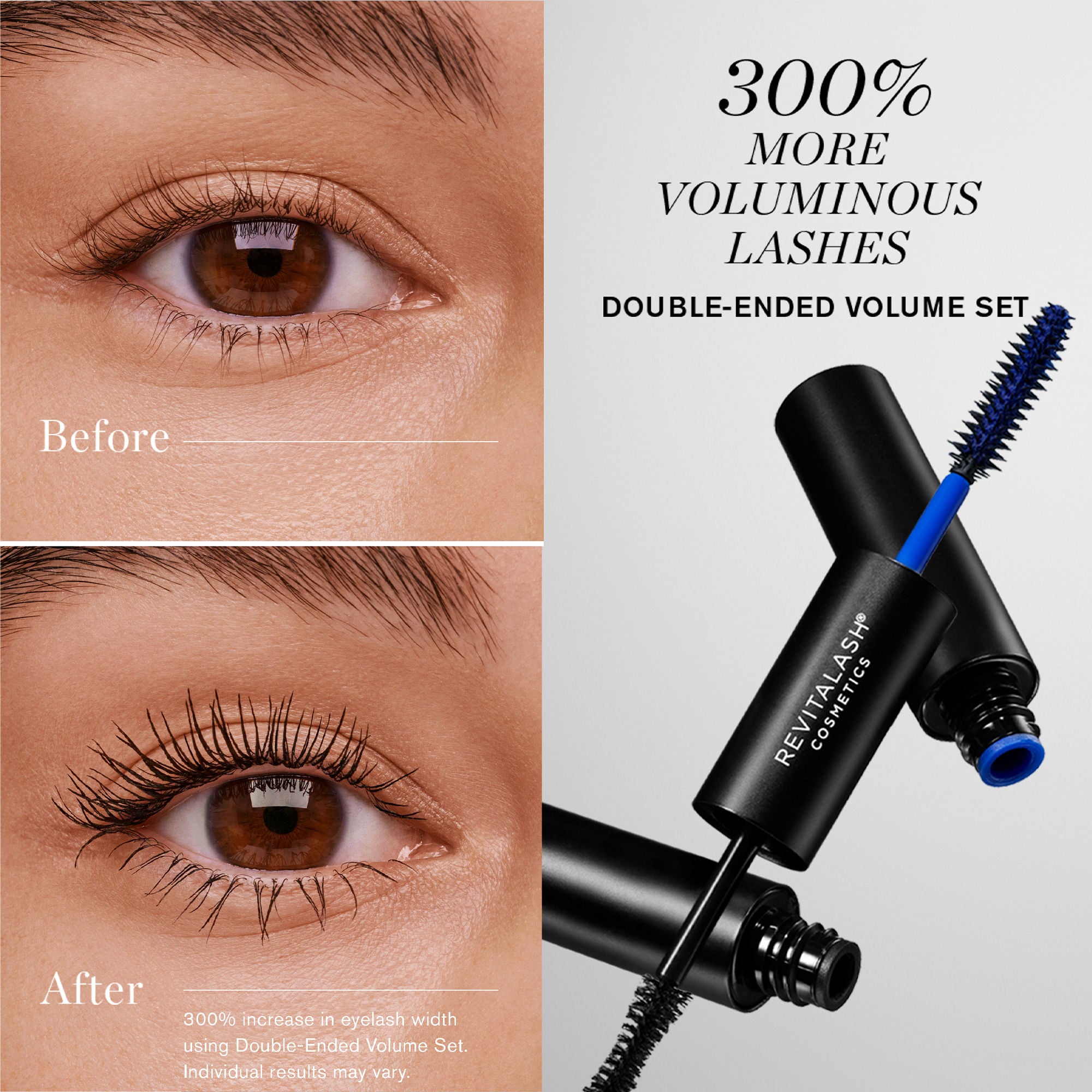 Double Ended Mascara Primer - Waterproof & Volumizing Lash Base for Long-Lasting Makeup | Perfect for Day to Night Looks, Special Occasions & Everyday Wear