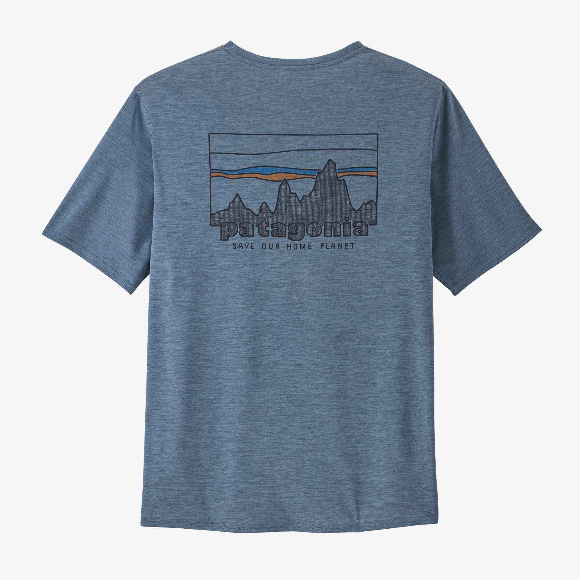 Men's Capilene® Cool Daily Graphic T-Shirt - Moisture Wicking & Breathable Activewear for Hiking, Running & Outdoor Adventures