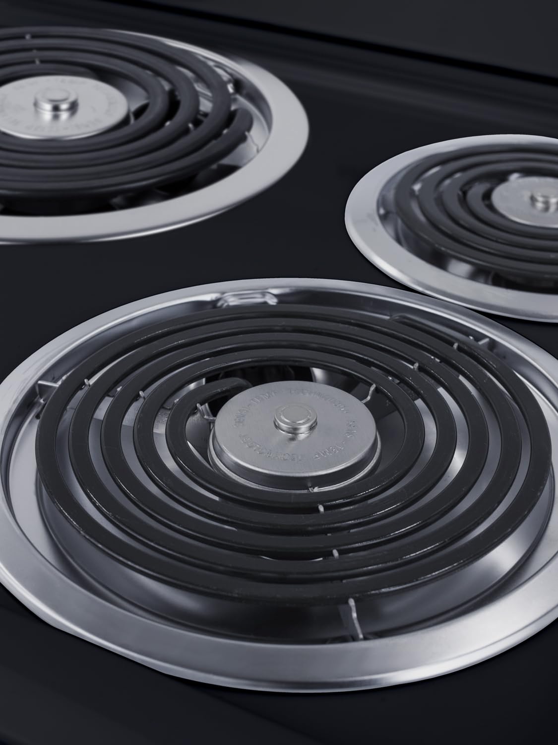 Summit Appliance PROEL20SS 20-Inch Stainless Steel Electric Range - 4 Coil Burners, Porcelain Oven Interior & Chrome Drip Pans - Perfect for Small Kitchens, Apartments & RVs