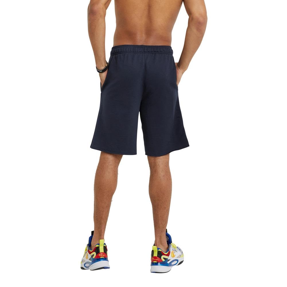 Champion Men's Powerblend Fleece Shorts - Soft & Comfortable Casual Shorts for Men (Regular & Big & Tall Sizes) - Perfect for Gym, Lounge & Summer Outdoor Activities