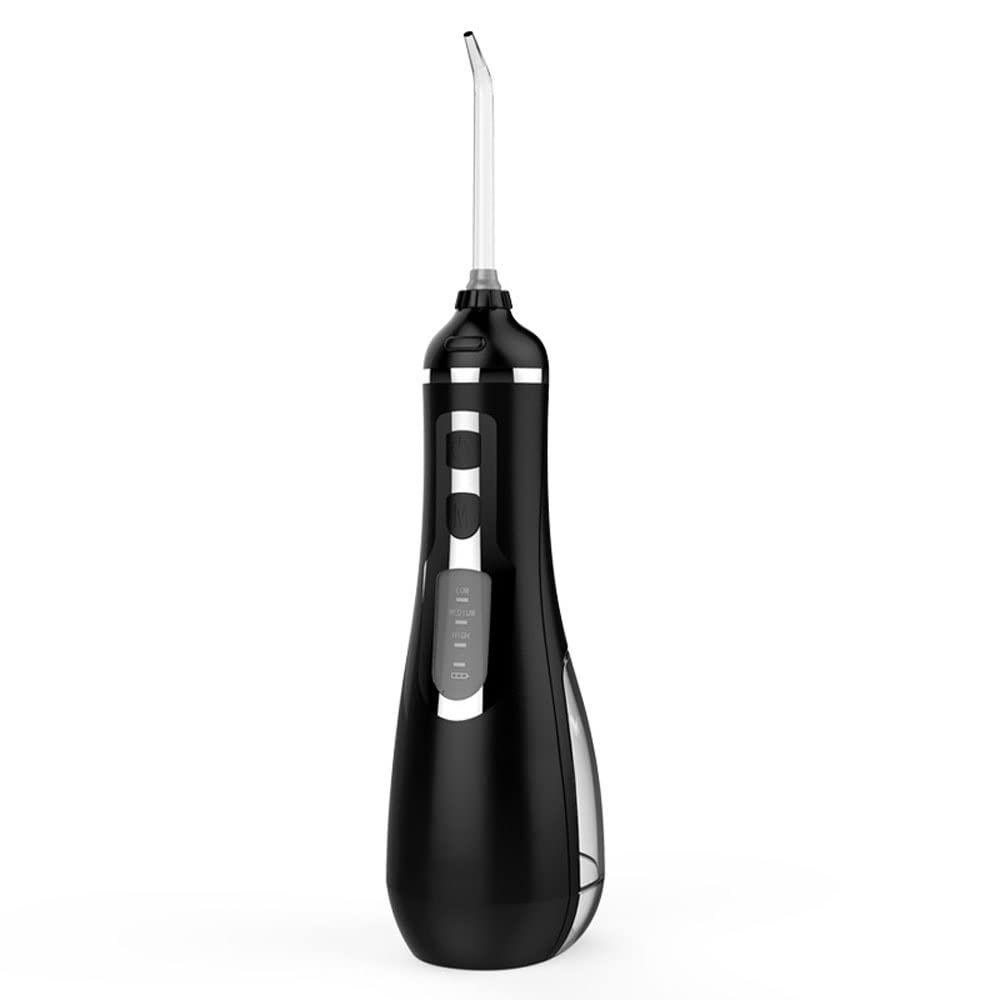 **Sxdthy Cordless Water Flosser - 200ML Portable & Rechargeable IPX7 Waterproof Dental Flosser with 3 Modes & Cleanable Tank (Black) | Perfect for Travel, Home & Office Oral Care**