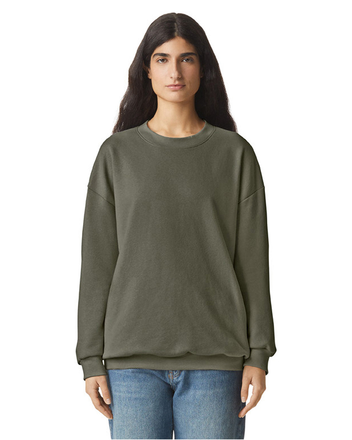 American Apparel RF496 Unisex ReFlex Fleece Crewneck Sweatshirt - Soft & Warm Pullover for Men & Women - Perfect for Casual Wear, Gym, and Outdoor Activities