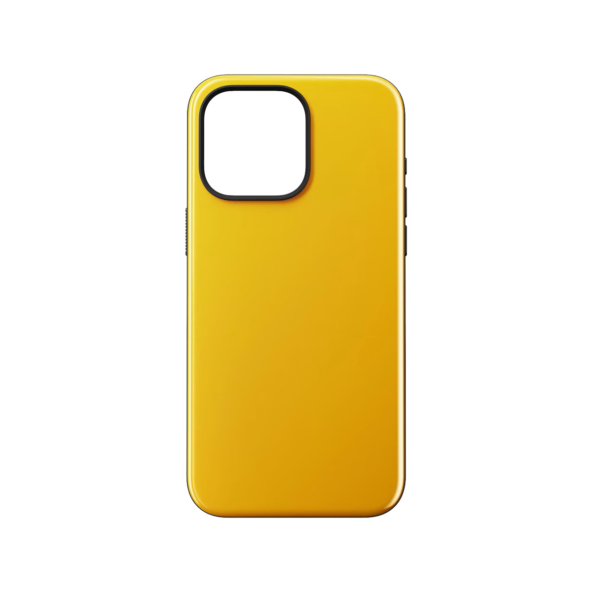 Nomad Sport Case for iPhone 15 Pro - Durable Protective Cover with Grip | Shockproof & Scratch-Resistant | Racing Yellow | Perfect for Outdoor Activities, Running & Gym Workouts