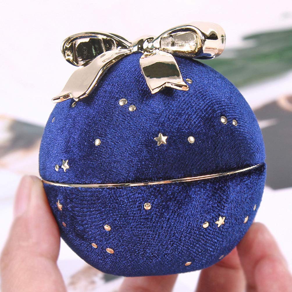 TOPBATHY Ball Shaped Jewelry Box - Elegant Ring Holder & Trinket Organizer for Wedding, Engagement & Home Decor | Perfect for Bridal Showers, Anniversary Gifts & Jewelry Storage
