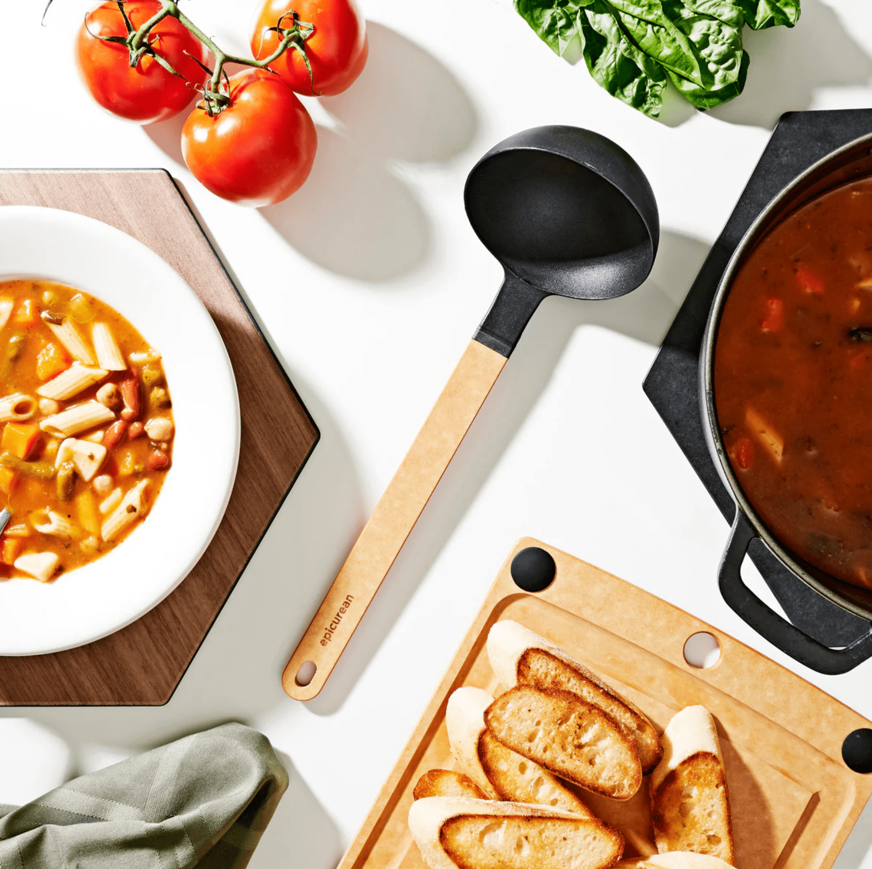 Premium Wooden Cooking Ladle - Durable & Ergonomic Kitchen Utensil for Soup, Stew, and Sauce - Perfect for Home Chefs & Professional Kitchens