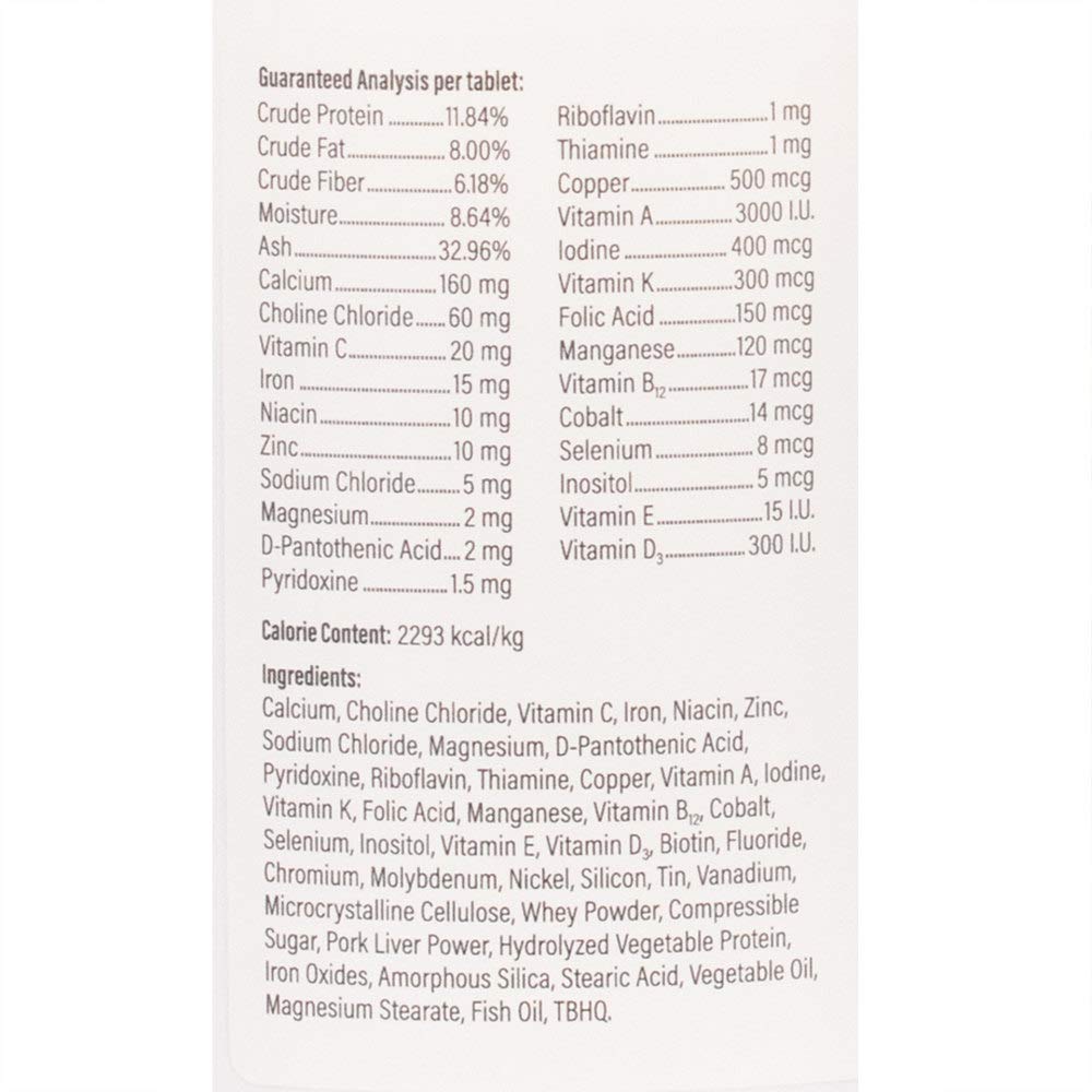 Doc Roy's Daily Care Extra Multivitamin with Minerals for Dogs - Complete Canine Health Supplement with Vitamins A, B, C, D, E - 365 Chewable Tablets for All Breeds & Ages - Supports Immune System, Skin & Coat Health - Perfect for Daily Nutrition & Senior Dog Care