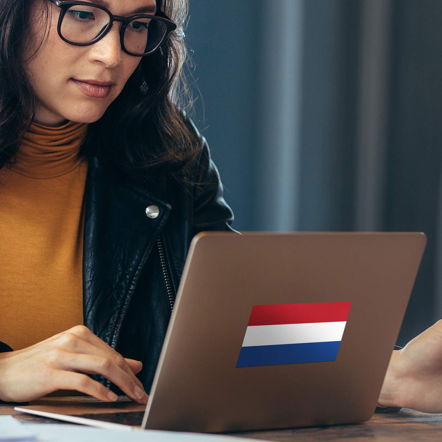 3-Pack 3x5 Netherlands Flag Stickers - Durable Waterproof Dutch Flag Decals for Cars, Windows & Laptops - Perfect for Travel, Sports Events & National Pride Display