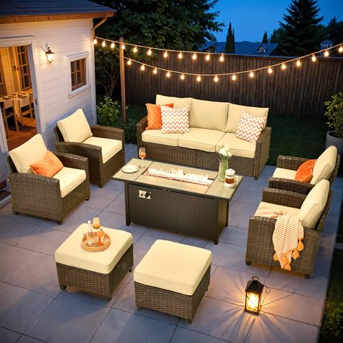 Brown Wicker, Beige