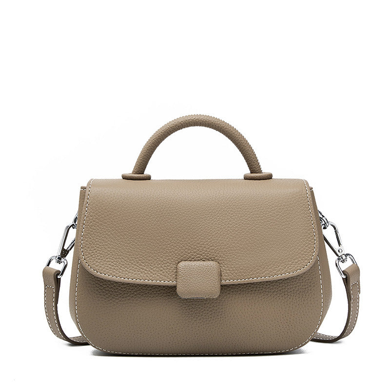 Genuine Leather Tote Bag for Women - Stylish Crossbody Handbag for Work, Travel & Everyday Use