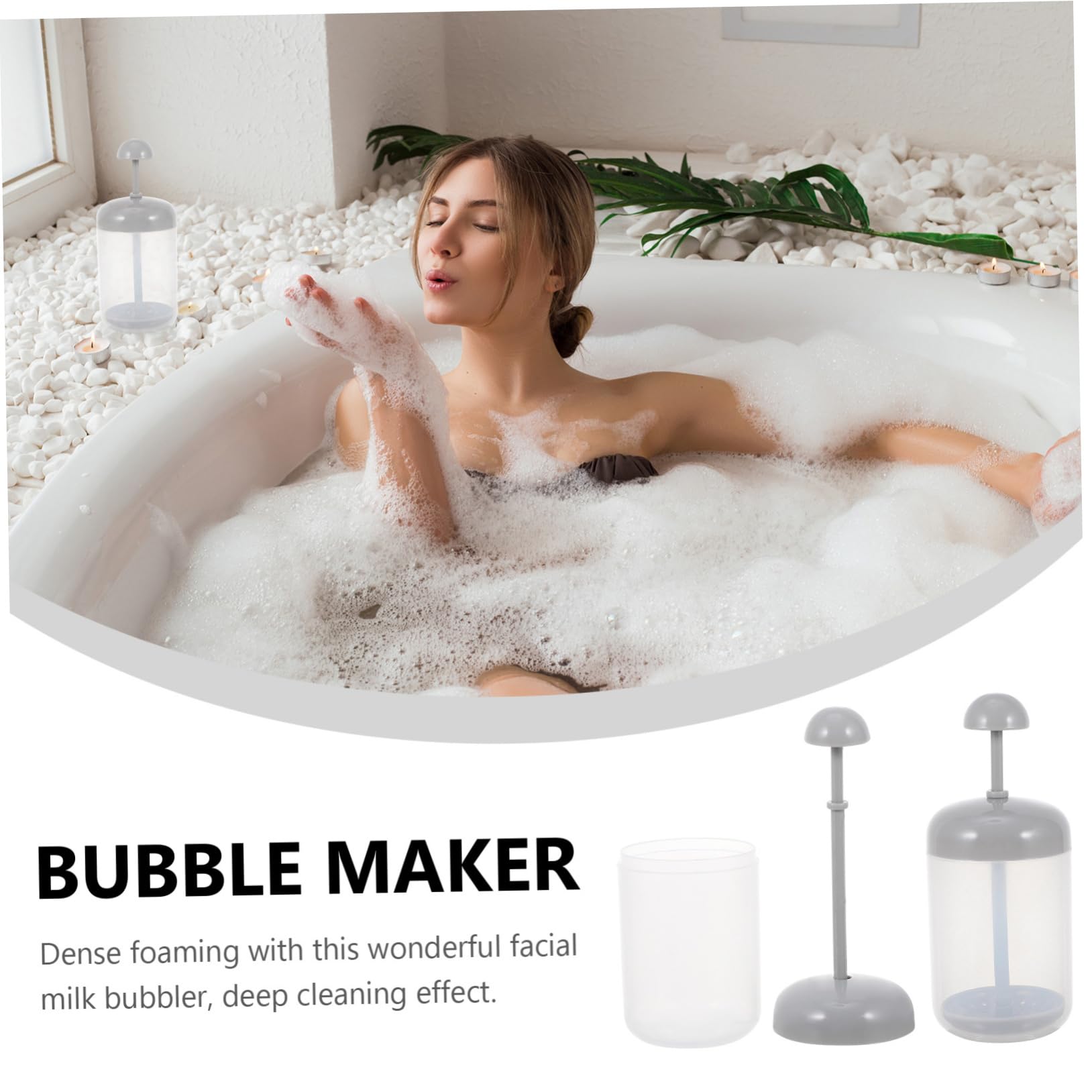 Deep Cleansing Portable Face Wash Bubble Maker - Travel-Friendly Foaming Cup for Home & On-the-Go Skincare | Perfect for Daily Facial Cleansing & Travel Essentials